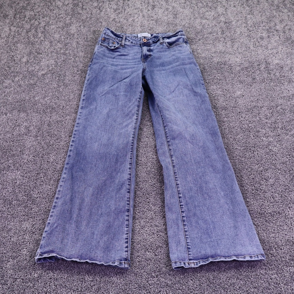 RE generation Celebrity Pink Slouchy Flare Jeans Womens 7/28 Blue Denim